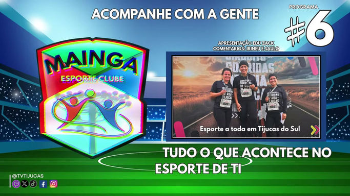 MAINGA ESPORTE CLUBE AO VIVO #!6 ⚽🔥